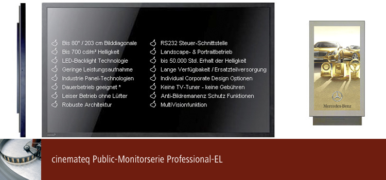 LCD Public Monitor EL-Serie